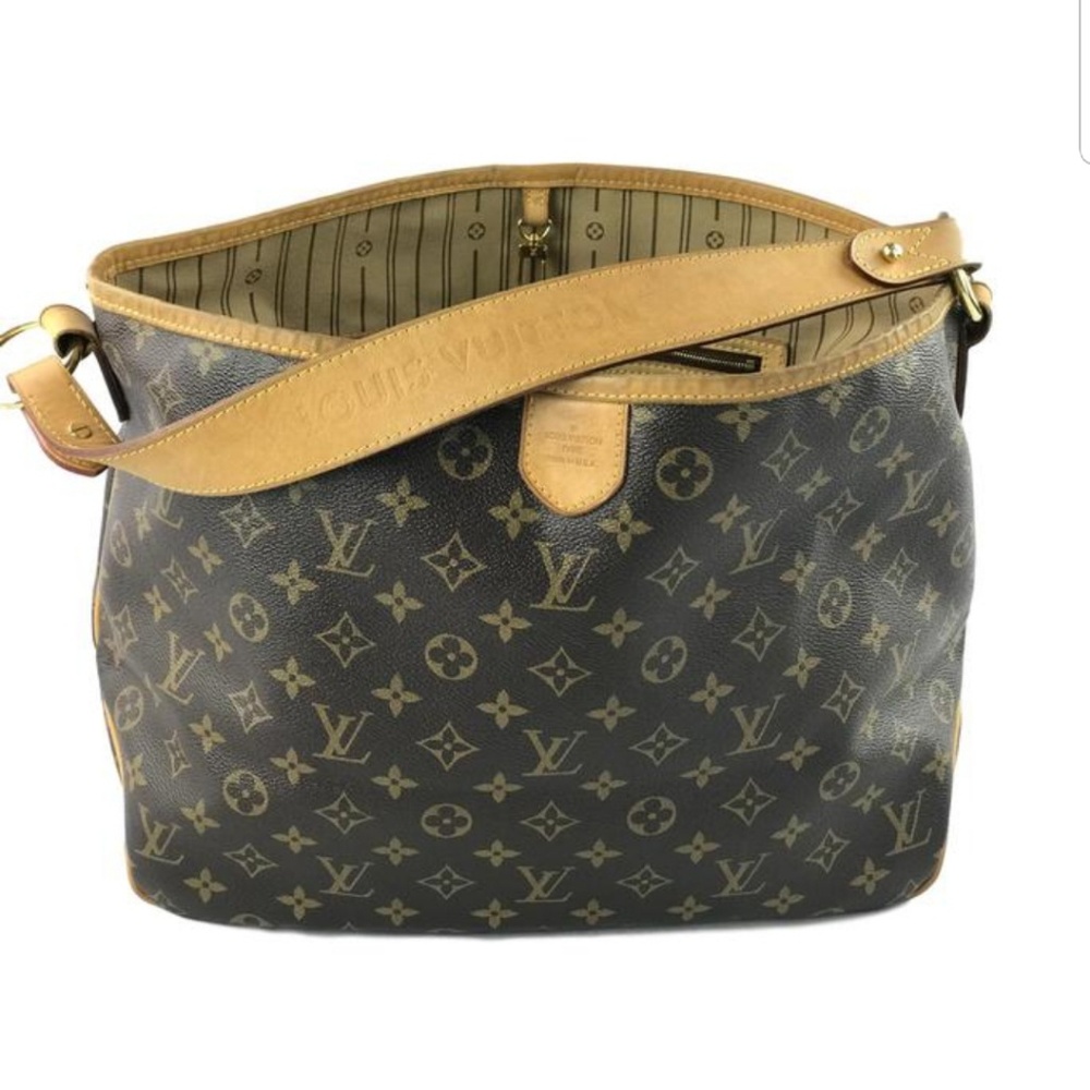 Louis Vuitton brown monogram delightful pm